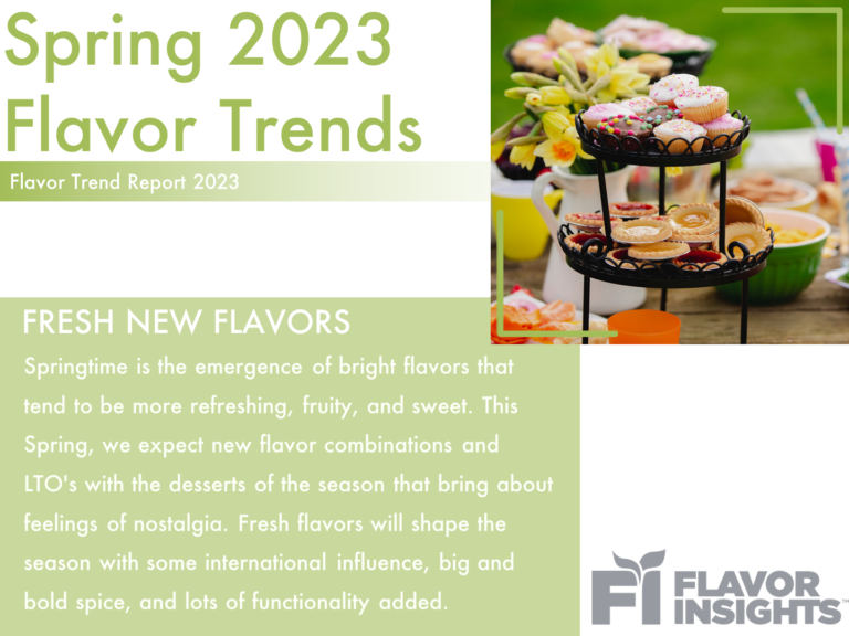 Spring 2023 Flavor Trends Flavor Insights Spring 2023 Flavor Trends Flavor Insights